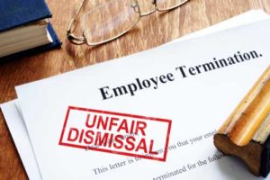 An employment termination contract.