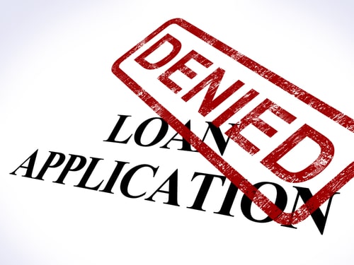 denied loan