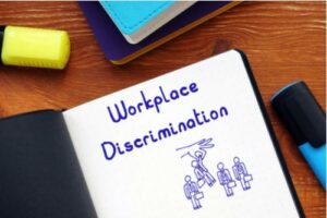 Concept of defending your business from discrimination claims