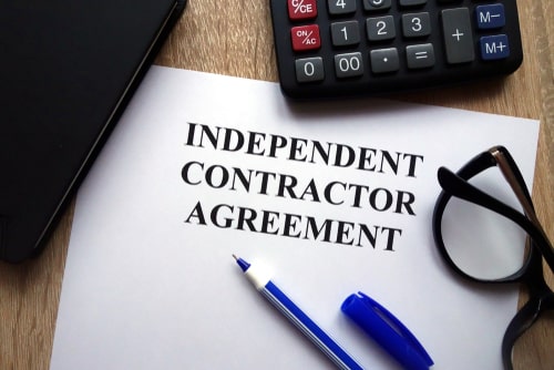 Independent contractor agreement in New York.