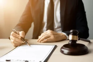 A lawyer reviews a case for error to determine when to appeal.