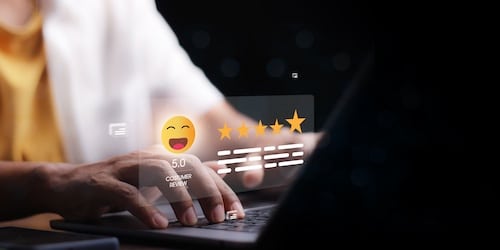 Company Reputation and Reviews Concept