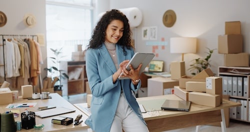 Woman With Retail Business